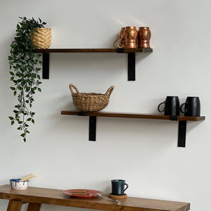 Fali polc Løgstør 2 db [en.casa]
