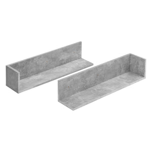 Fali polc Elverum 75 x 16,5 x 16,5 cm 2 db-os készlet különböző színekben en.casa