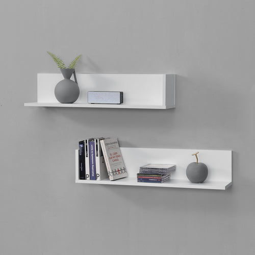 Fali polc Elverum 75 x 16,5 x 16,5 cm 2 db-os készlet különböző színekben en.casa