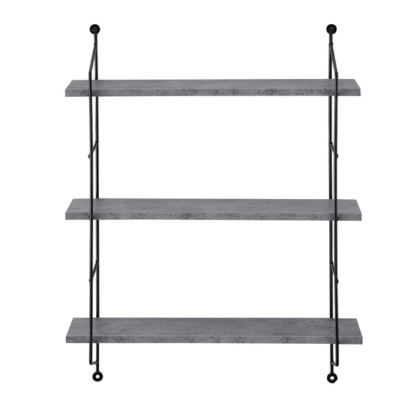 [en.casa]® 3 szintes függőpolc