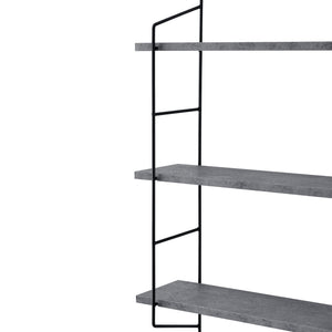 [en.casa]® 3 szintes függőpolc