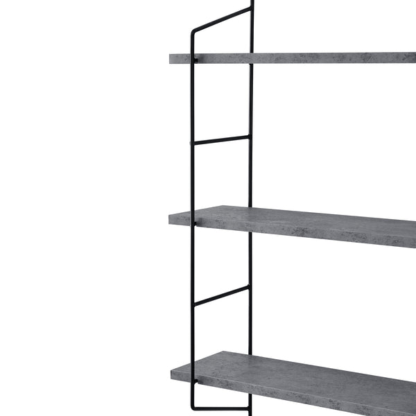 [en.casa]® 3 szintes függőpolc