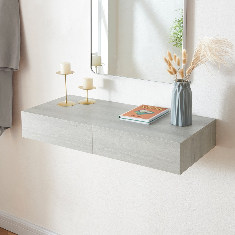 Karstula fali polc fiókkal [en.casa] - premiumXL