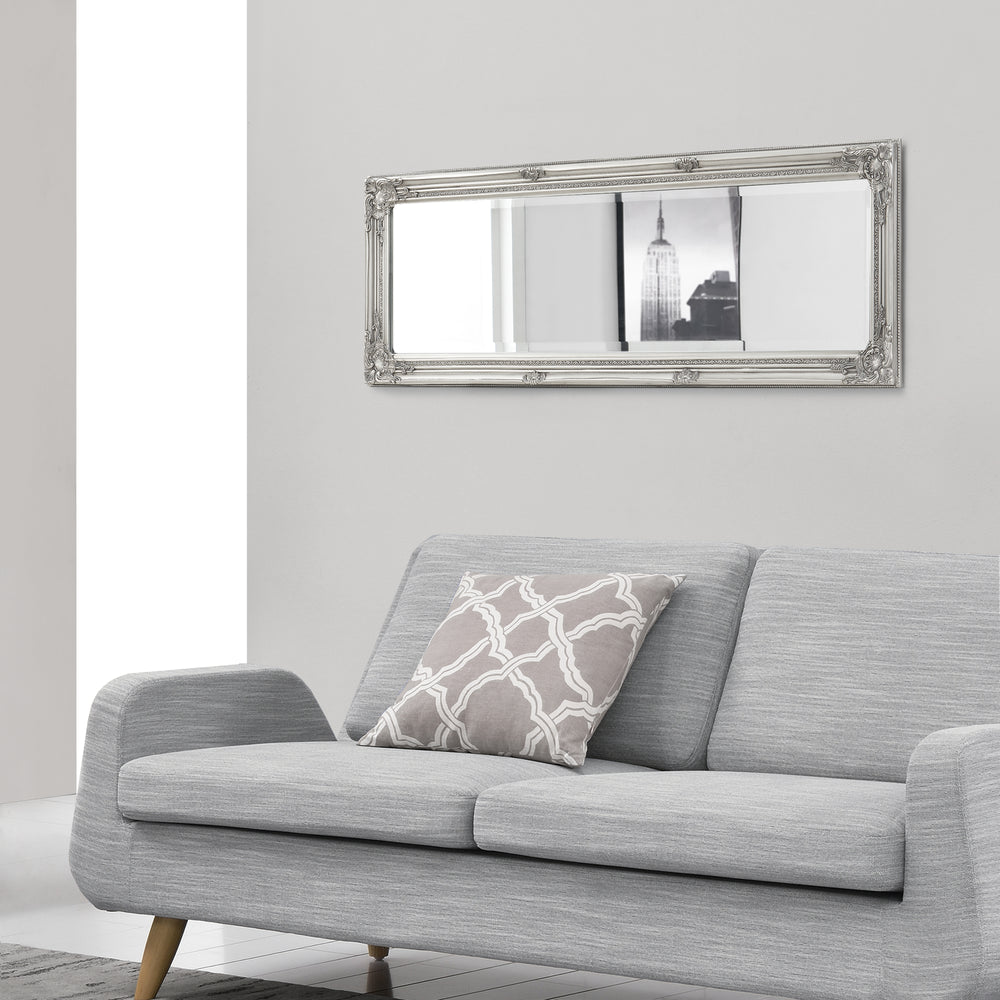 Livorno fali tükör 132x42 cm teljes alakos tükör különböző színekben [en.casa] - premiumXL