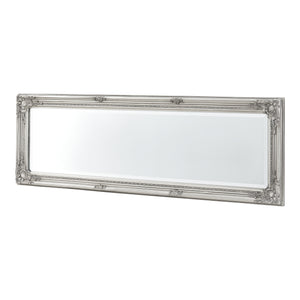 Falitükör Livorno 132 x 42 x 3,5 cm eukaliptusz fa  kerettel [en.casa]®