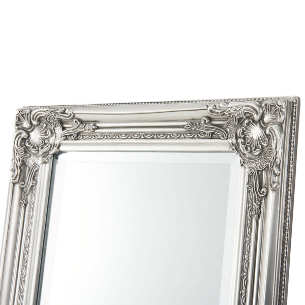 Falitükör Livorno 132 x 42 x 3,5 cm eukaliptusz fa  kerettel [en.casa]®