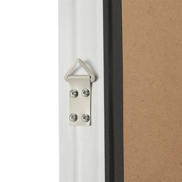 Falitükör Livorno 132 x 42 x 3,5 cm eukaliptusz fa  kerettel [en.casa]®