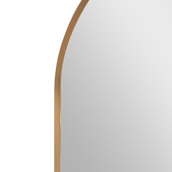 Fürdőszobai fali tükör Corato 40x80 cm alumínium több színben [en.casa]