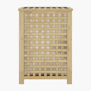 Szennyestartó Jystiand bambusz natúr [en.casa]