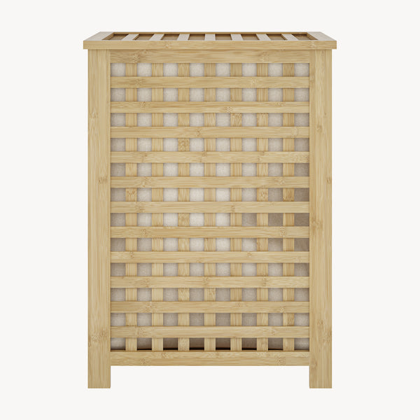 Szennyestartó Jystiand bambusz natúr [en.casa]