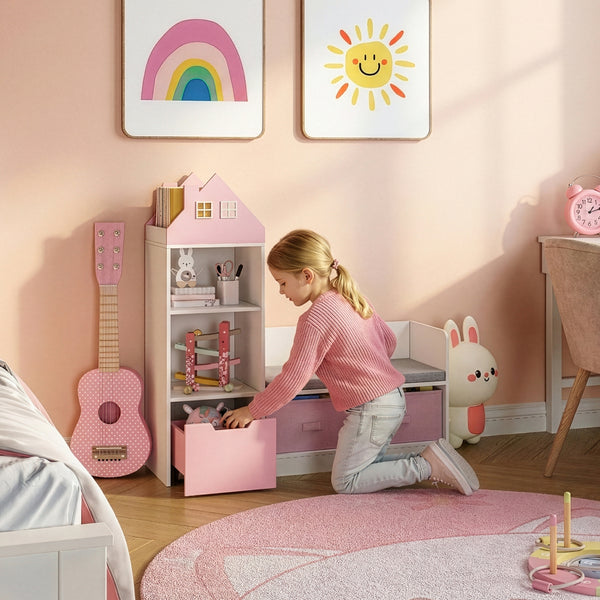 Gyerekpad polccal Vipsali [en.casa]