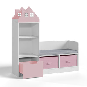 Gyerekpad polccal Vipsali [en.casa]