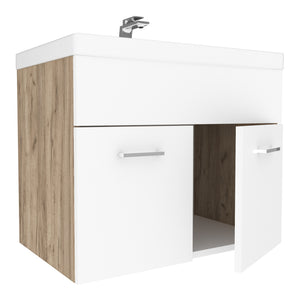 Mosdószekrény mosdókagylóval Krildihana [en.casa]