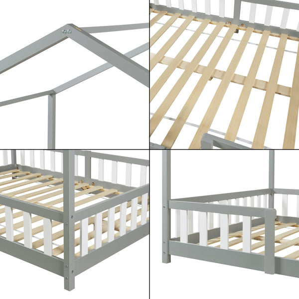 Házikó gyerekágy leesésgátlóval Treviolo [en.casa]