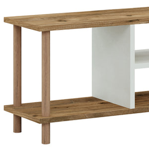 Fernsehszekrény Ærøskøbing 2 tárolórekesszel 43x120x29 cm különböző színekben [en.casa]