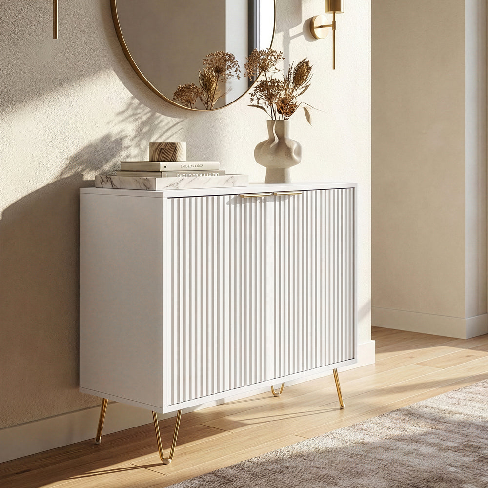 Kis szekrény Trondi 75 x 80 x 40 cm [en.casa]