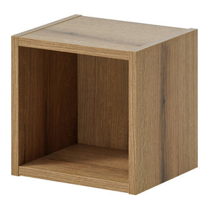 Fürdőszobai fali polc Skelbolu 27x25x21 cm [en.casa]